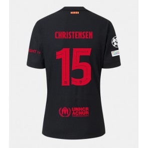 Barcelona Andreas Christensen #15 Udebanetrøje 2024-25 Kort ærmer